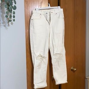AE curve mom jeans, size 6 short